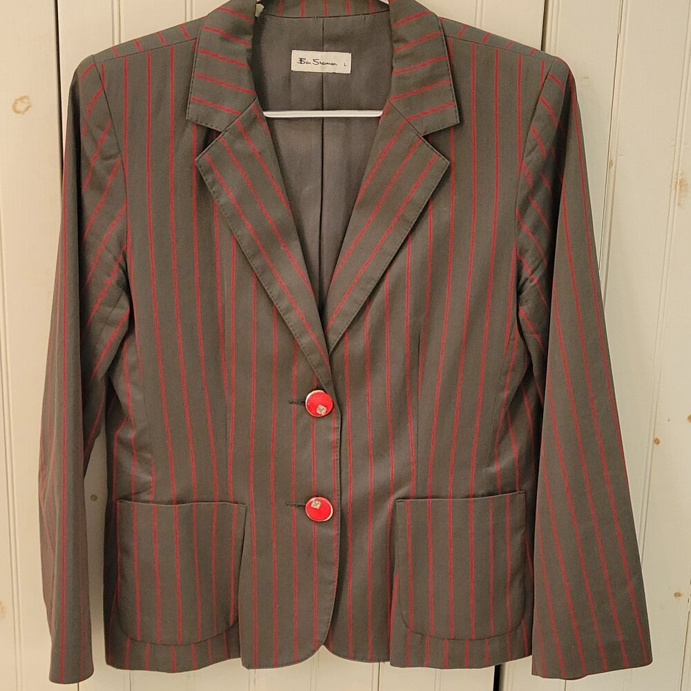 Ben Sherman Striped Blazer